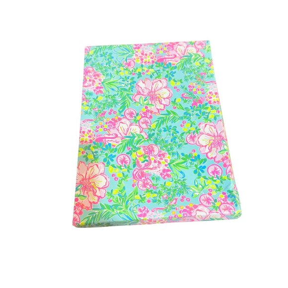 Lilly Pulitzer Cocktail Napkin Set of 4 Fruity Flamingo Floral Design 6"x6" Gift - Picture 3 of 11
